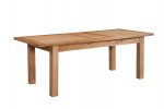 Abbey Oak Dining Table with 2 extensions 180-250 x  90