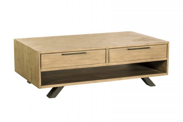 Chica Reclaimed Coffee Table with Drawers
