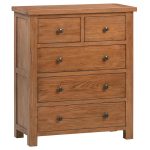 Abbey Rustic Oak 2 over 3 Chest