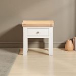 Braydon Painted 1 Dr Lamp Table