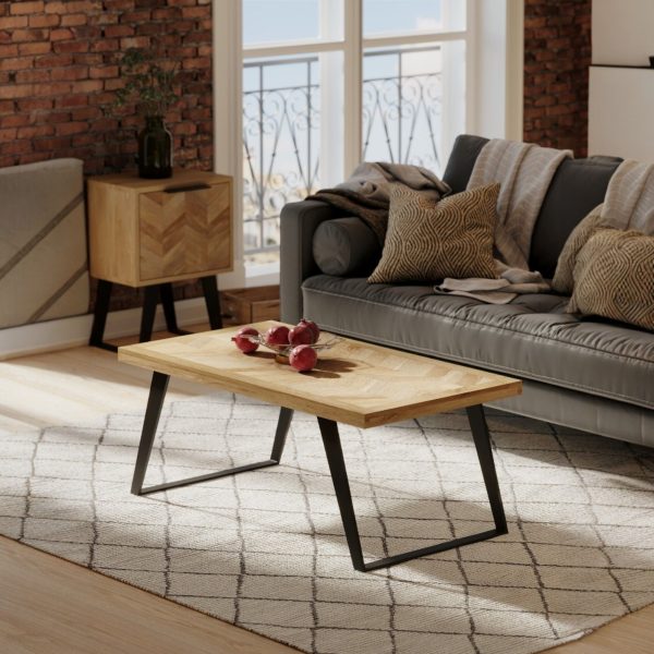 Goa Shevron Coffee Table