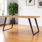 Goa Shevron Large Dining Table 175cm