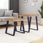 Goa Shevron Nest of 2 Tables