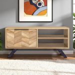 Goa Shevron Small TV Unit/Coffee Table
