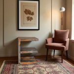 Grey Sheesham E Side Table