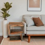 Grey Sheesham S Side Table