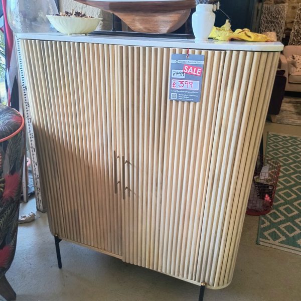 Reed Tall Sideboard with Stone Top