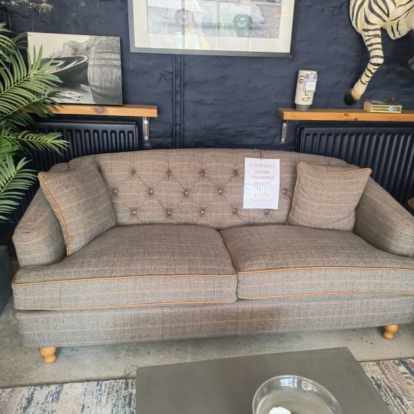 Chesterfield Sofa - Tweed