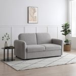Blake 2 Seater Sofa Bed - Natural Boucle